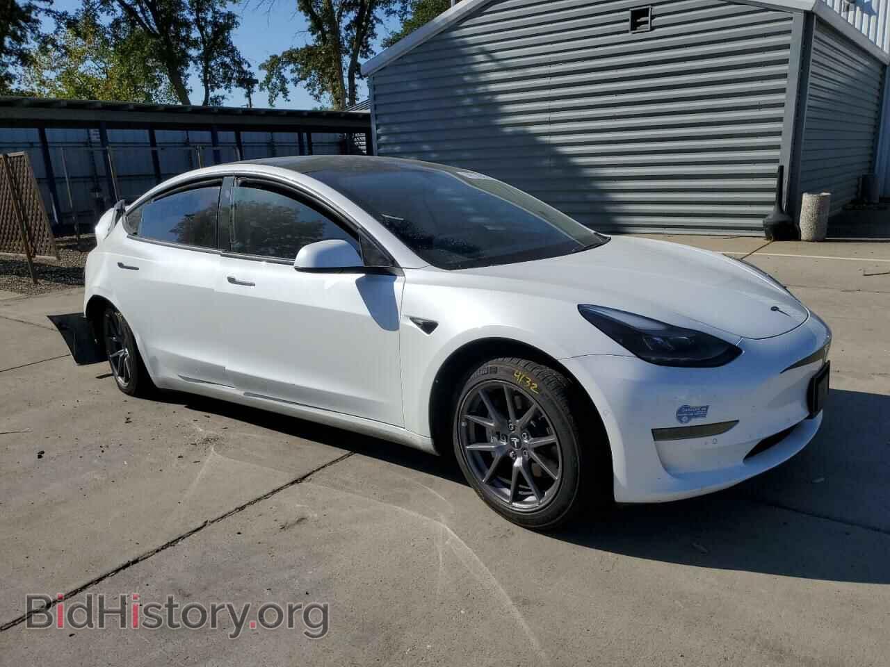 2021 TESLA MODEL 3 - VIN: 5YJ3E1EA5MF022413 - Фото 4