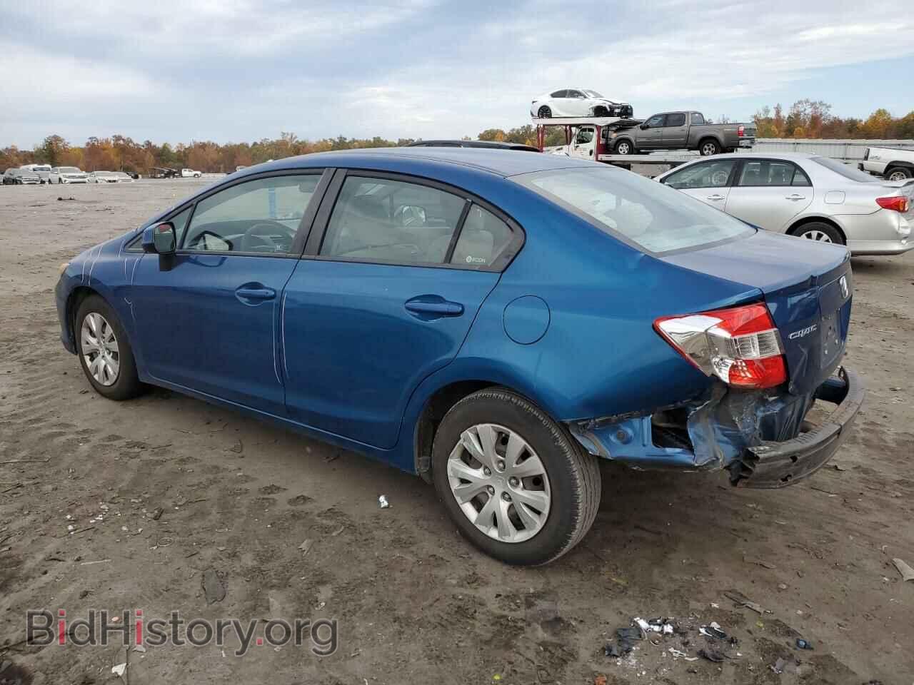 2012 HONDA CIVIC - VIN: 2HGFB2F50CH571198 - Фото 2
