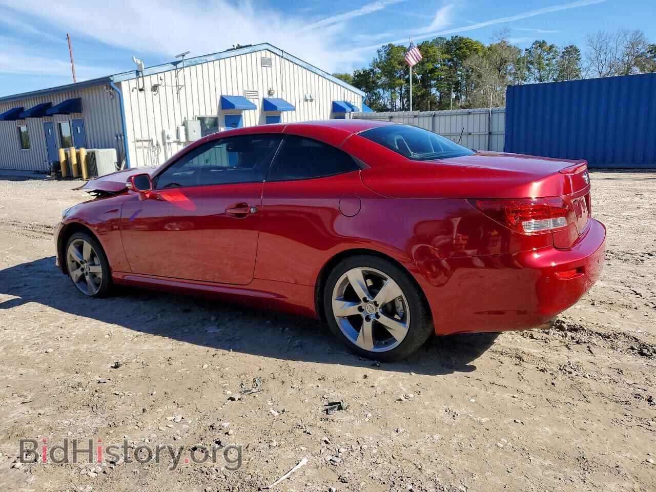 2011 LEXUS IS - VIN: JTHFE2C27B2505060 - Фото 2
