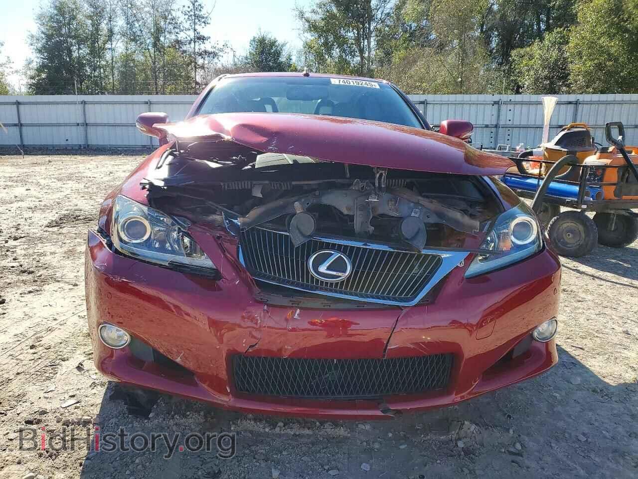 2011 LEXUS IS - VIN: JTHFE2C27B2505060 - Фото 5