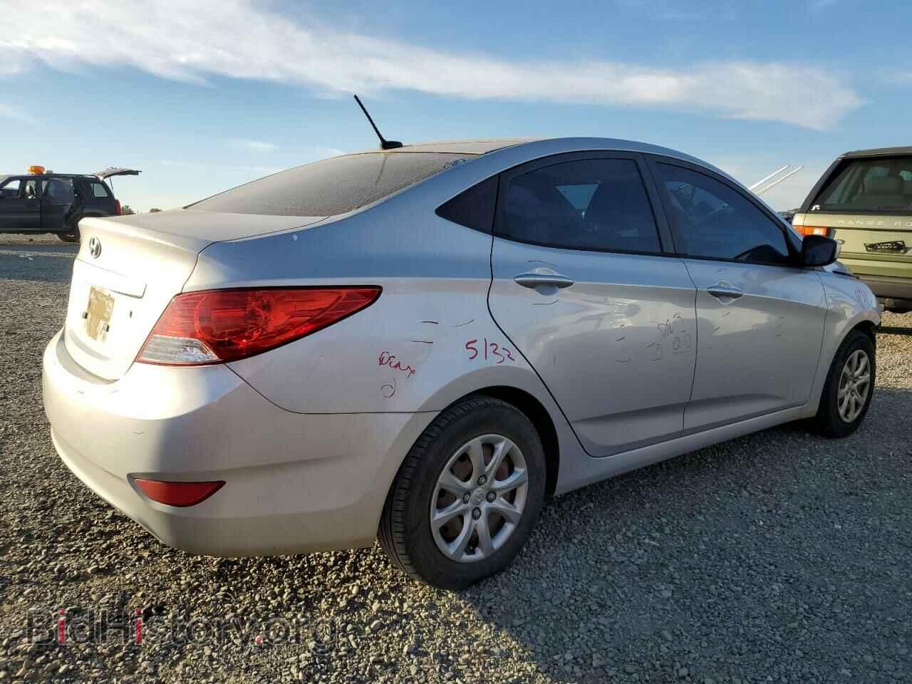 2013 HYUNDAI ACCENT - VIN: KMHCT4AE2DU547836 - Фото 3