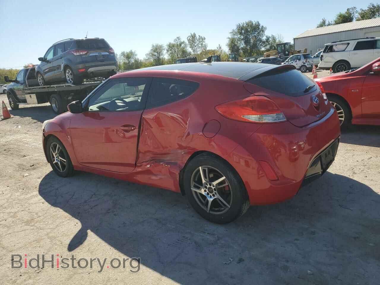 2013 HYUNDAI VELOSTER - VIN: KMHTC6AD3DU091641 - Фото 2