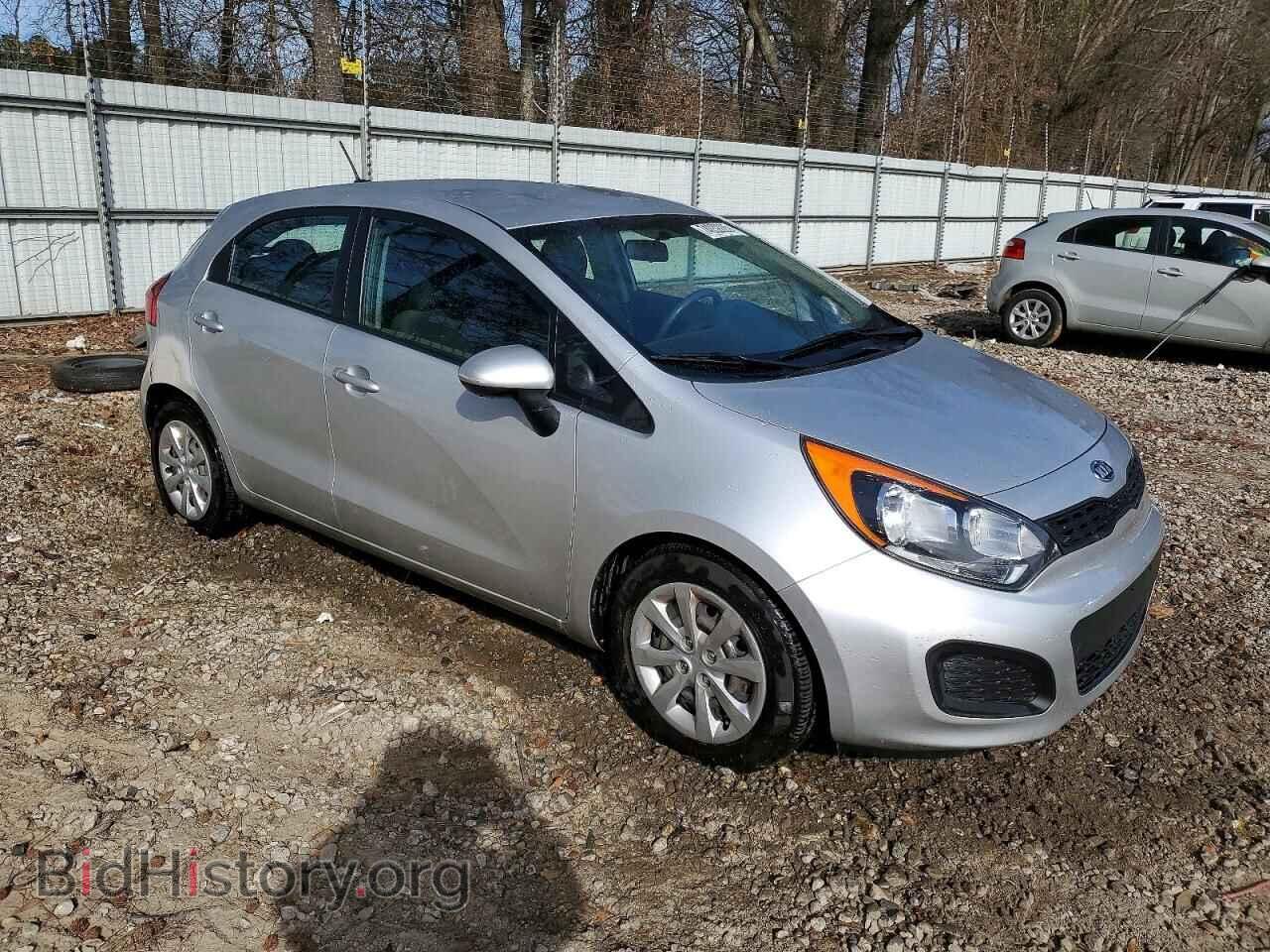 2012 KIA RIO - VIN: KNADM5A39C6069070 - Фото 4