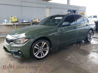 2013 BMW 3 SERIES I SULEV, green — VIN WBA3C1C5XDF439322, Copart