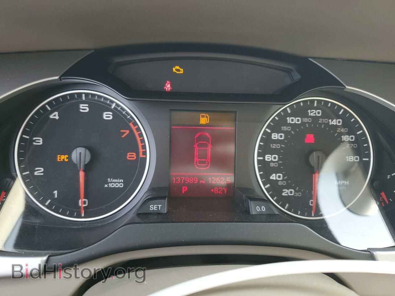2012 AUDI A4 - VIN: WAUBFAFLXCA116929 - Фото 9