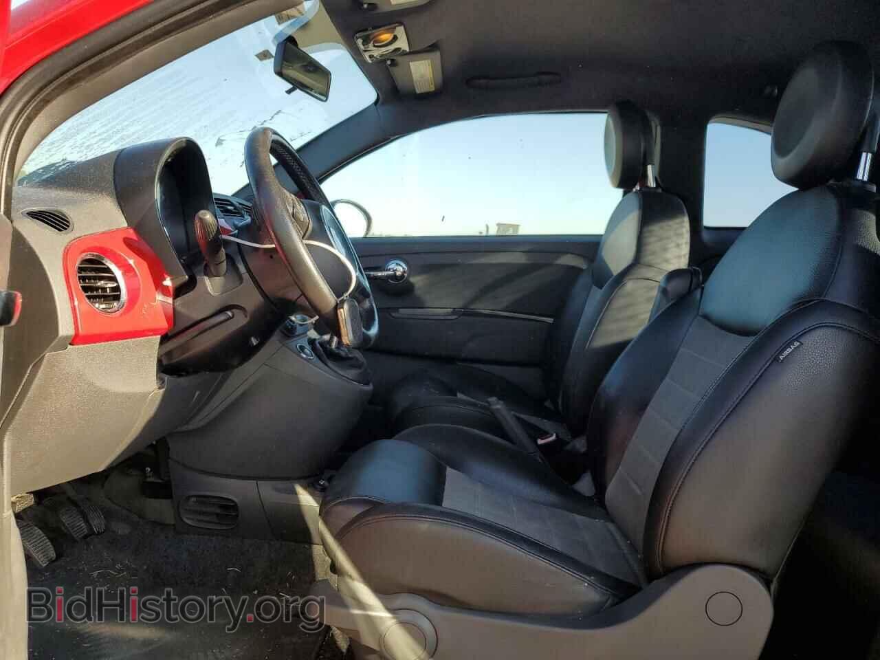 2012 FIAT 500 - VIN: 3C3CFFBR3CT348025 - Фото 7