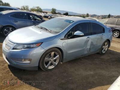 2013 Chevrolet VOLT, teal — VIN 1G1RH6E48DU110364, Copart