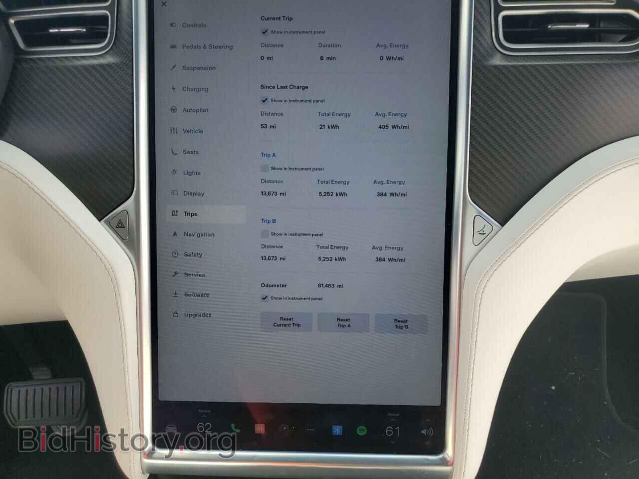 2017 TESLA MODEL X - VIN: 5YJXCBE22HF054179 - Photo 9