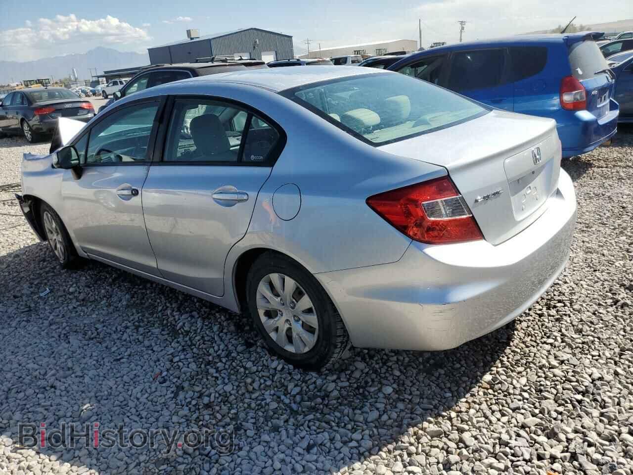 2012 HONDA CIVIC - VIN: 2HGFB2F55CH554493 - Фото 2