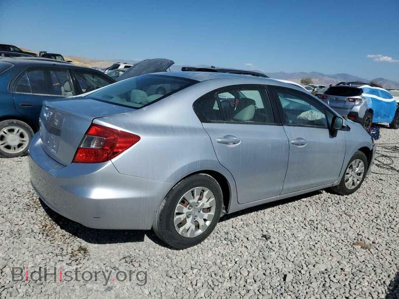 2012 HONDA CIVIC - VIN: 2HGFB2F55CH554493 - Фото 3