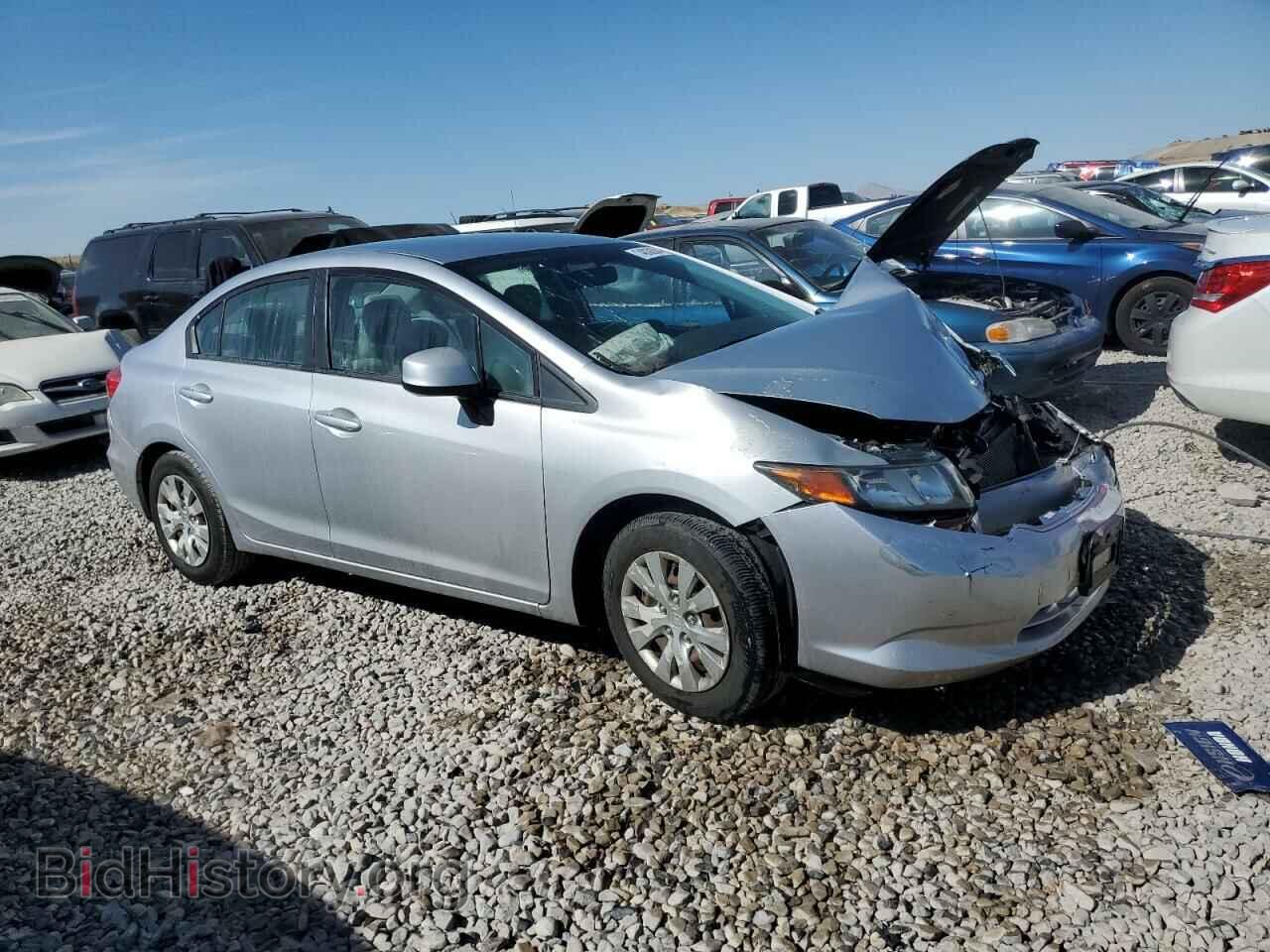 2012 HONDA CIVIC - VIN: 2HGFB2F55CH554493 - Фото 4