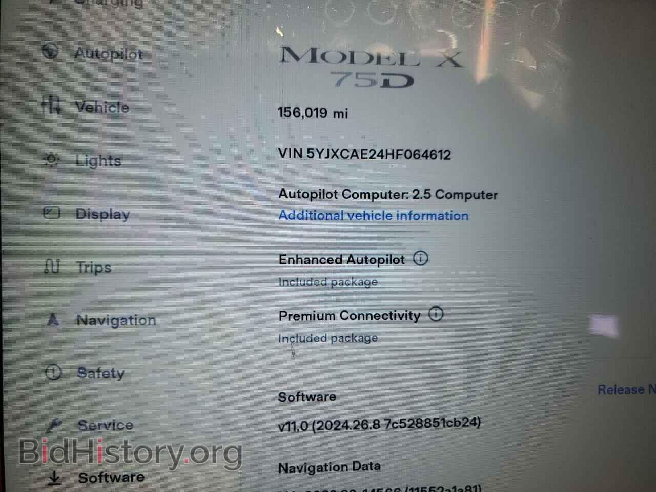 2017 TESLA MODEL X - VIN: 5YJXCAE24HF064612 - Photo 9