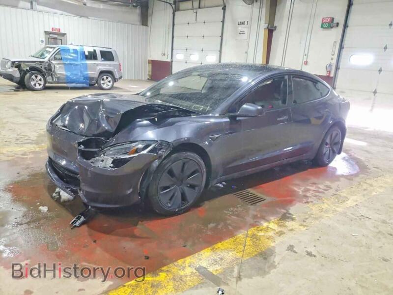 2024 Tesla MODEL 3 (VIN 5YJ3E1EAXRF868883) — photo 1 of 13, Copart, damage: front end