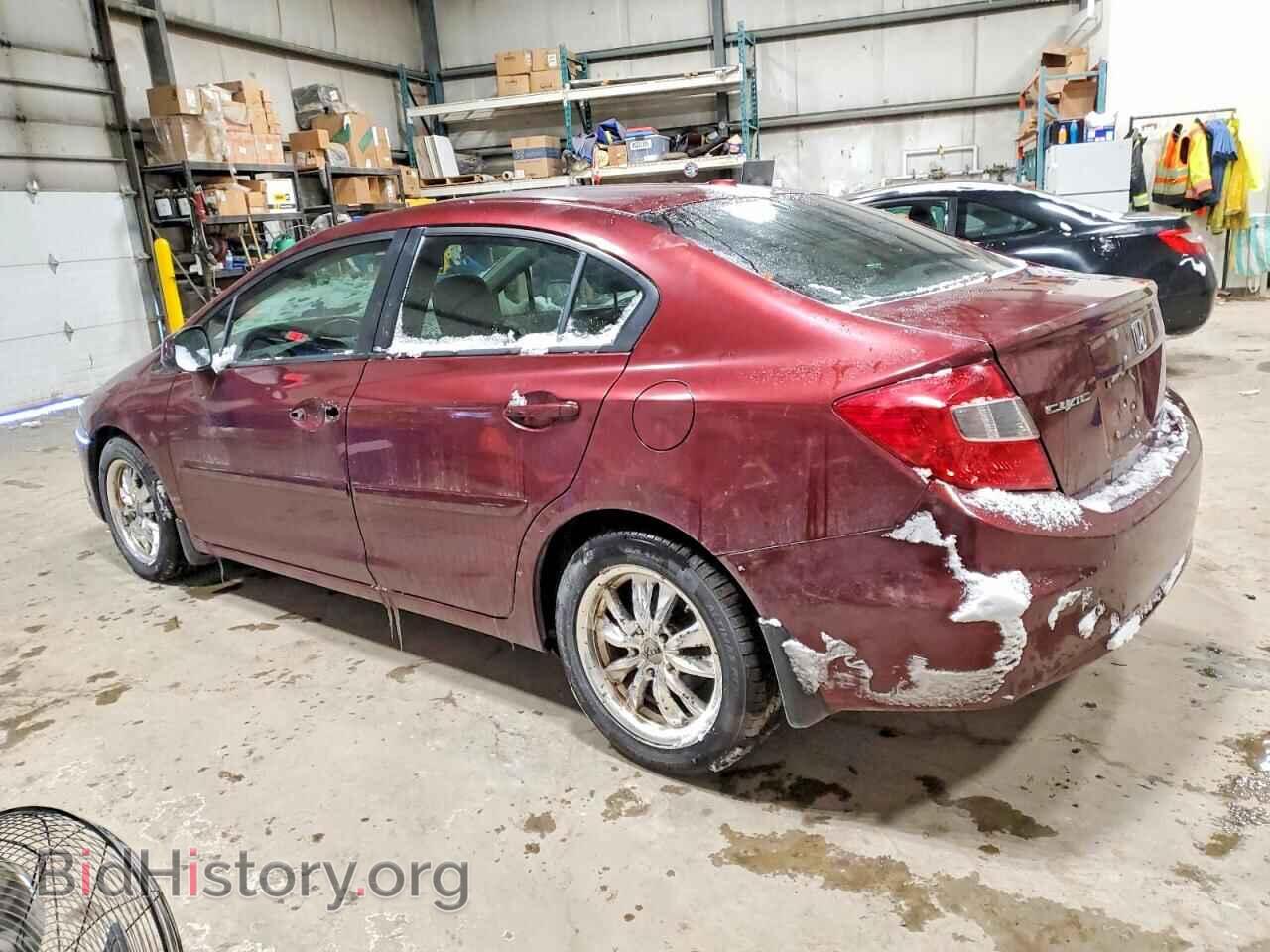 2012 HONDA CIVIC - VIN: 2HGFB2F91CH006896 - Фото 2
