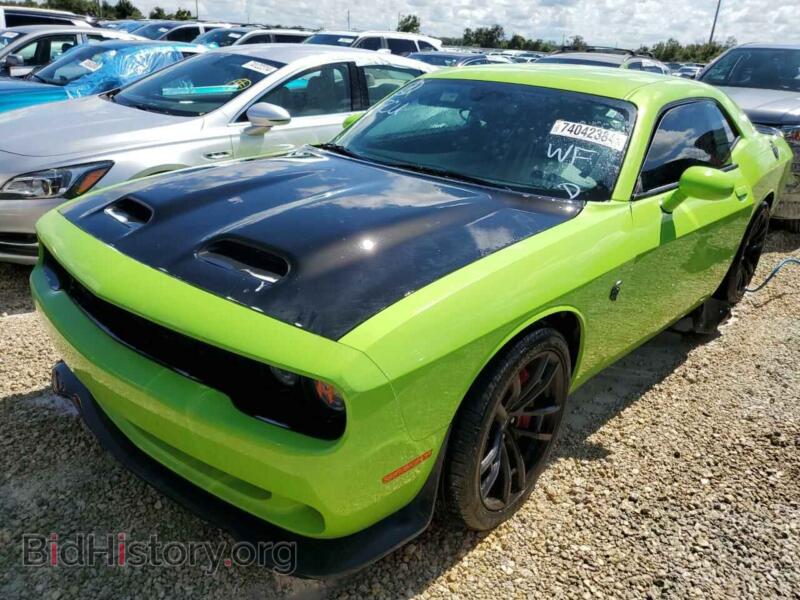 2023 Dodge CHALLENGER SRT Hellcat (VIN 2C3CDZC96PH525624) — photo 1 of 13, Copart, damage: water/flood