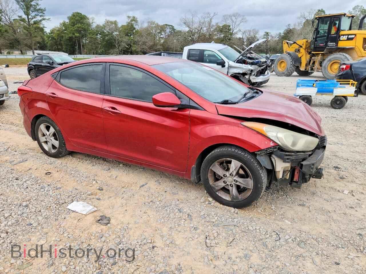 2012 HYUNDAI ELANTRA - VIN: KMHDH4AE5CU433821 - Фото 4