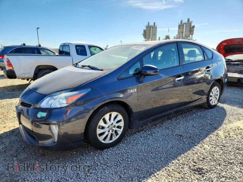 2014 Toyota PRIUS (VIN JTDKN3DP3E3052876) — фото 1 из 12, Copart, повреждение: задняя часть