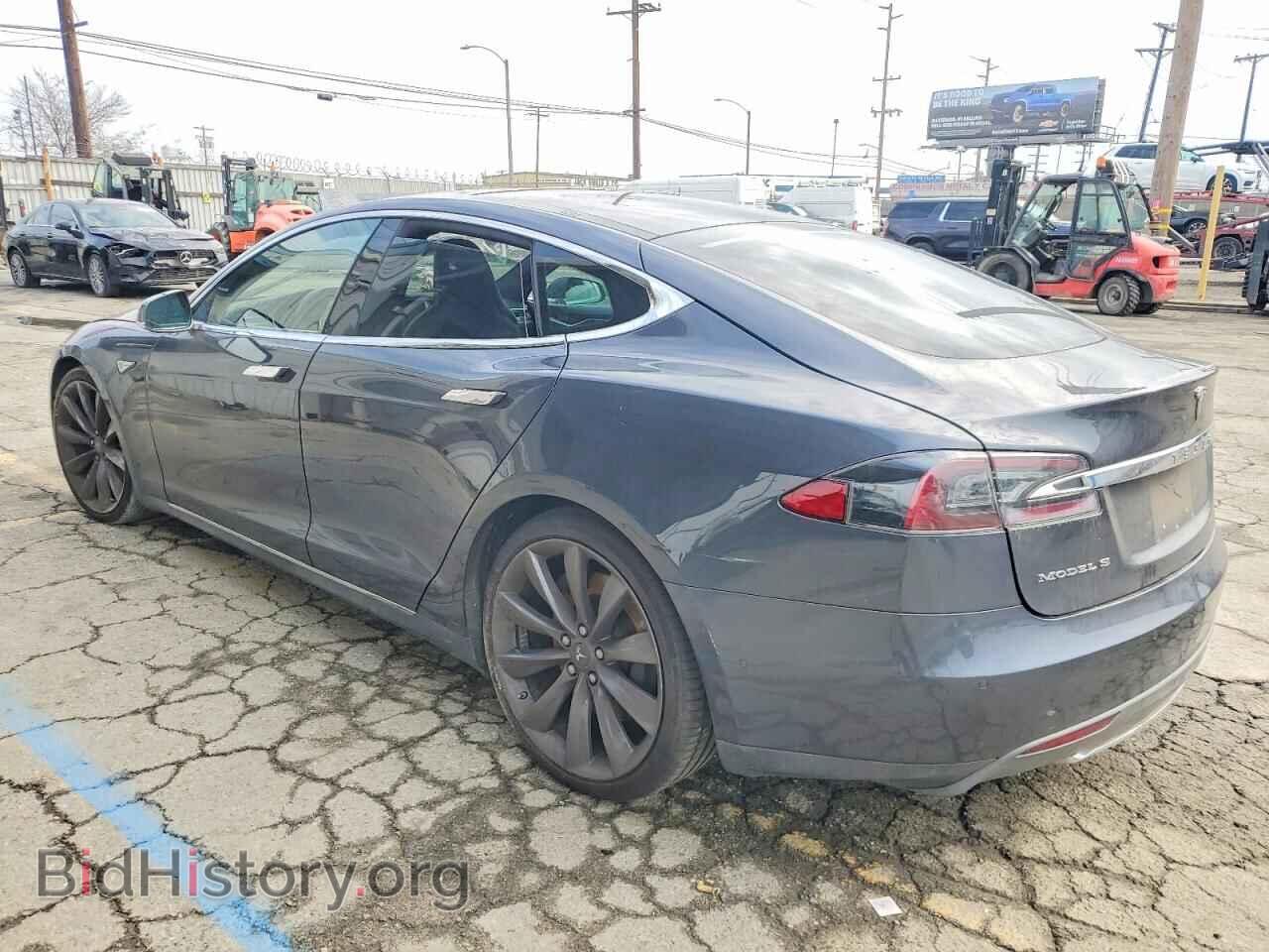 2015 TESLA MODEL S - VIN: 5YJSA1E2XFF116306 - Фото 2