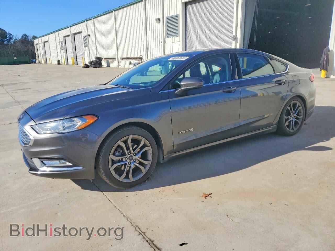 Photo 3FA6P0LU9HR357103 - FORD FUSION 2017