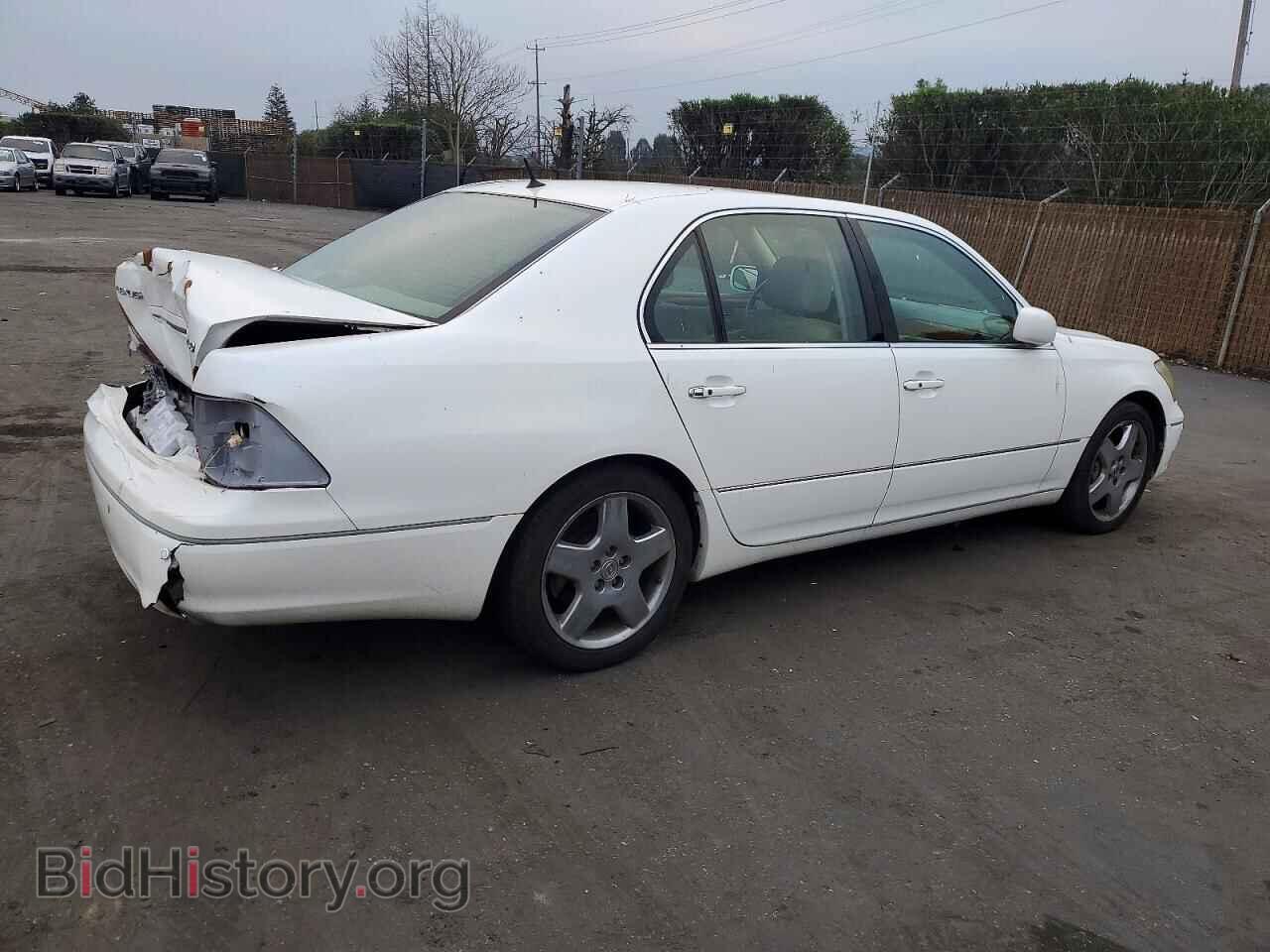 2005 LEXUS LS430 - VIN: JTHBN36F855017872 - Фото 3