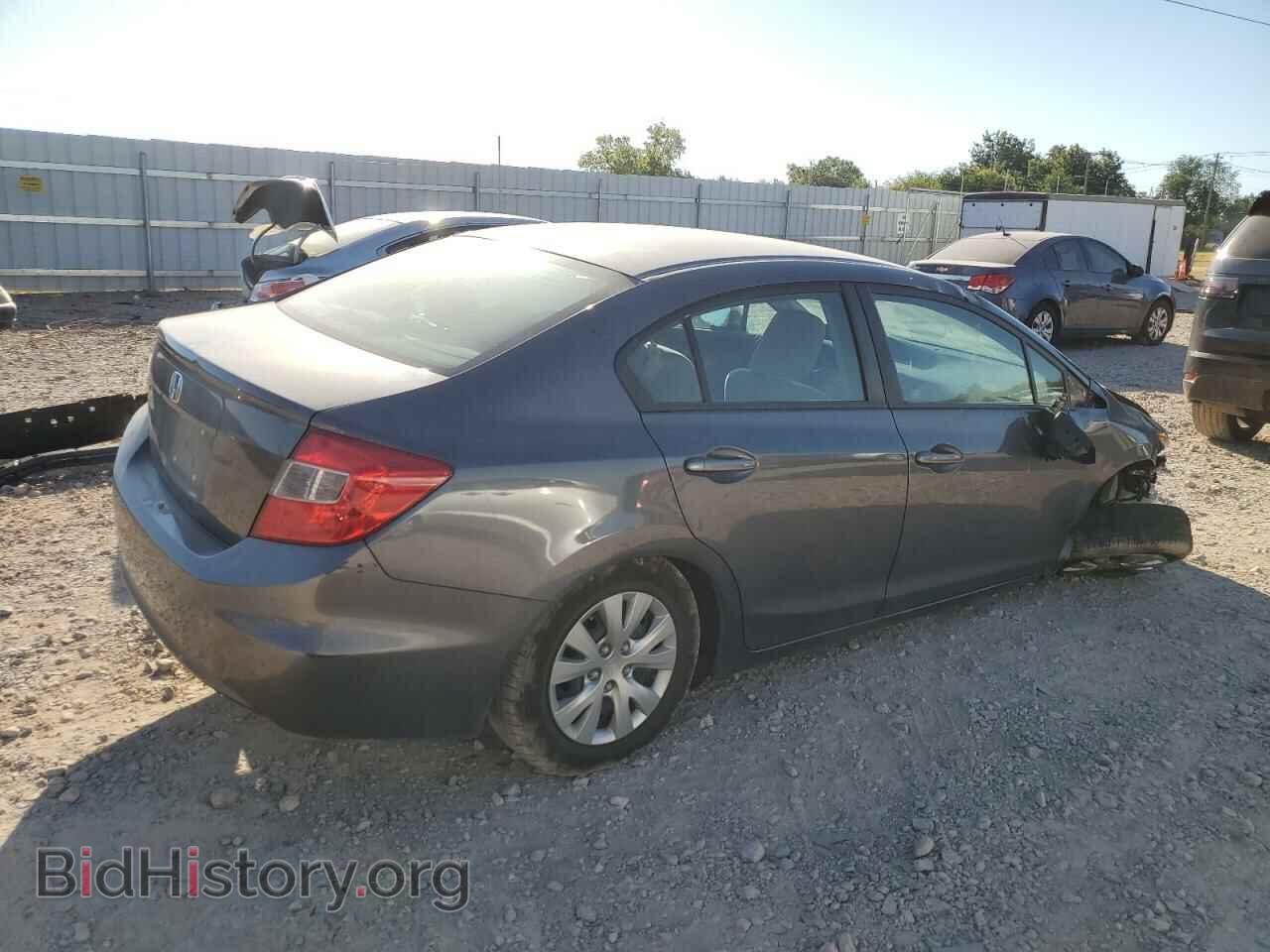 2012 HONDA CIVIC - VIN: 2HGFB2F52CH557965 - Фото 3