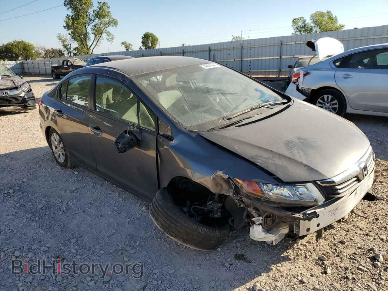 2012 HONDA CIVIC - VIN: 2HGFB2F52CH557965 - Фото 4