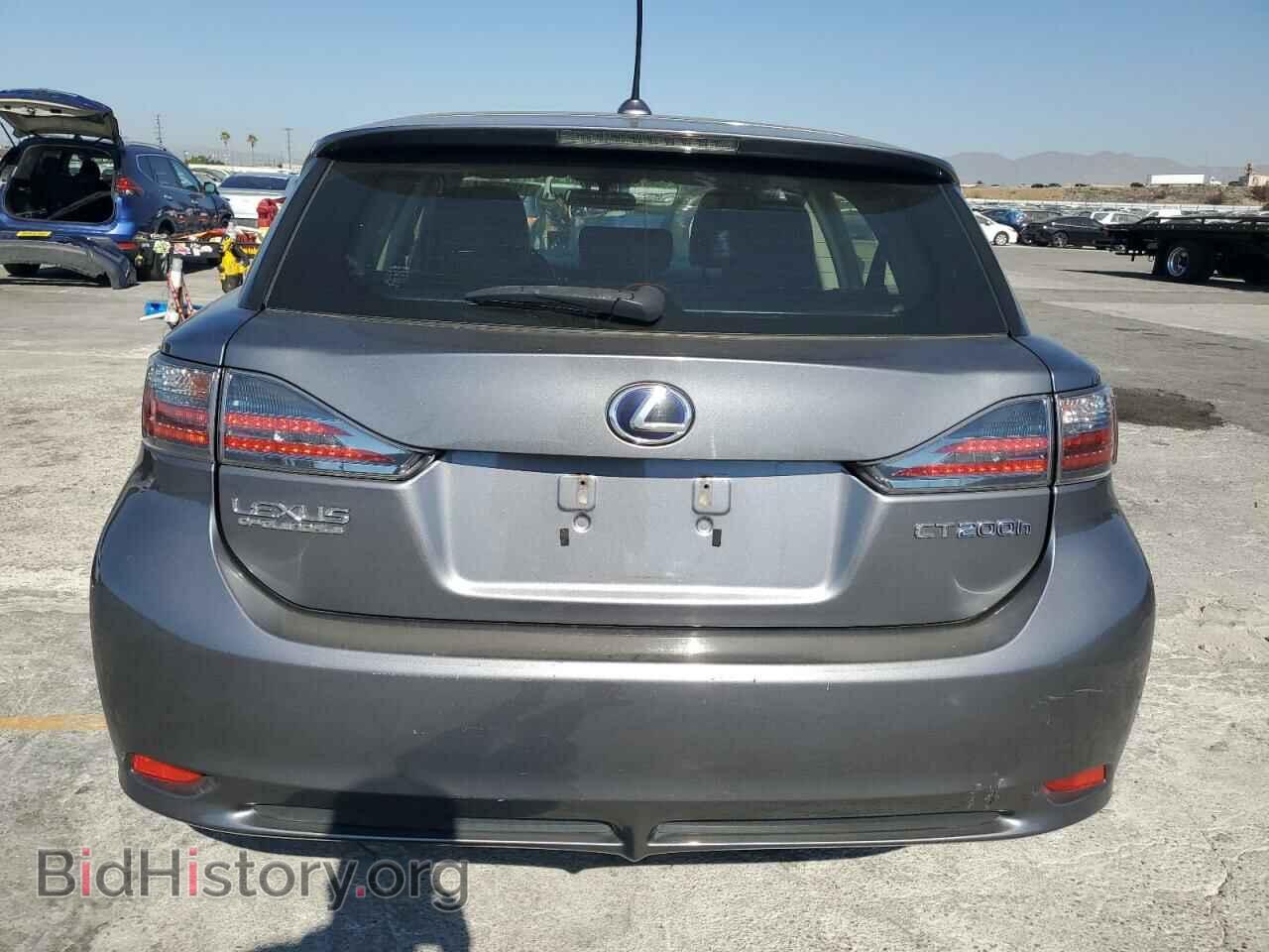 2012 LEXUS CT 200 - VIN: JTHKD5BH5C2117920 - Фото 6