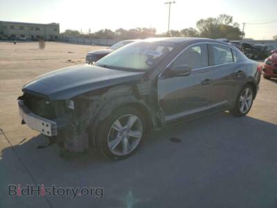 2014 Acura ILX 20 Tech, серый — VIN 19VDE1F74EE008817, Copart