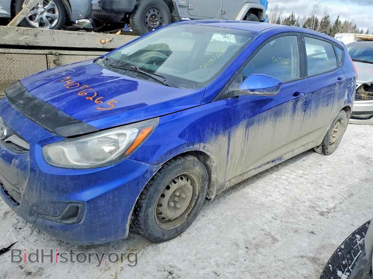 Фотография KMHCT5AE2DU130870 - HYUNDAI ACCENT 2013
