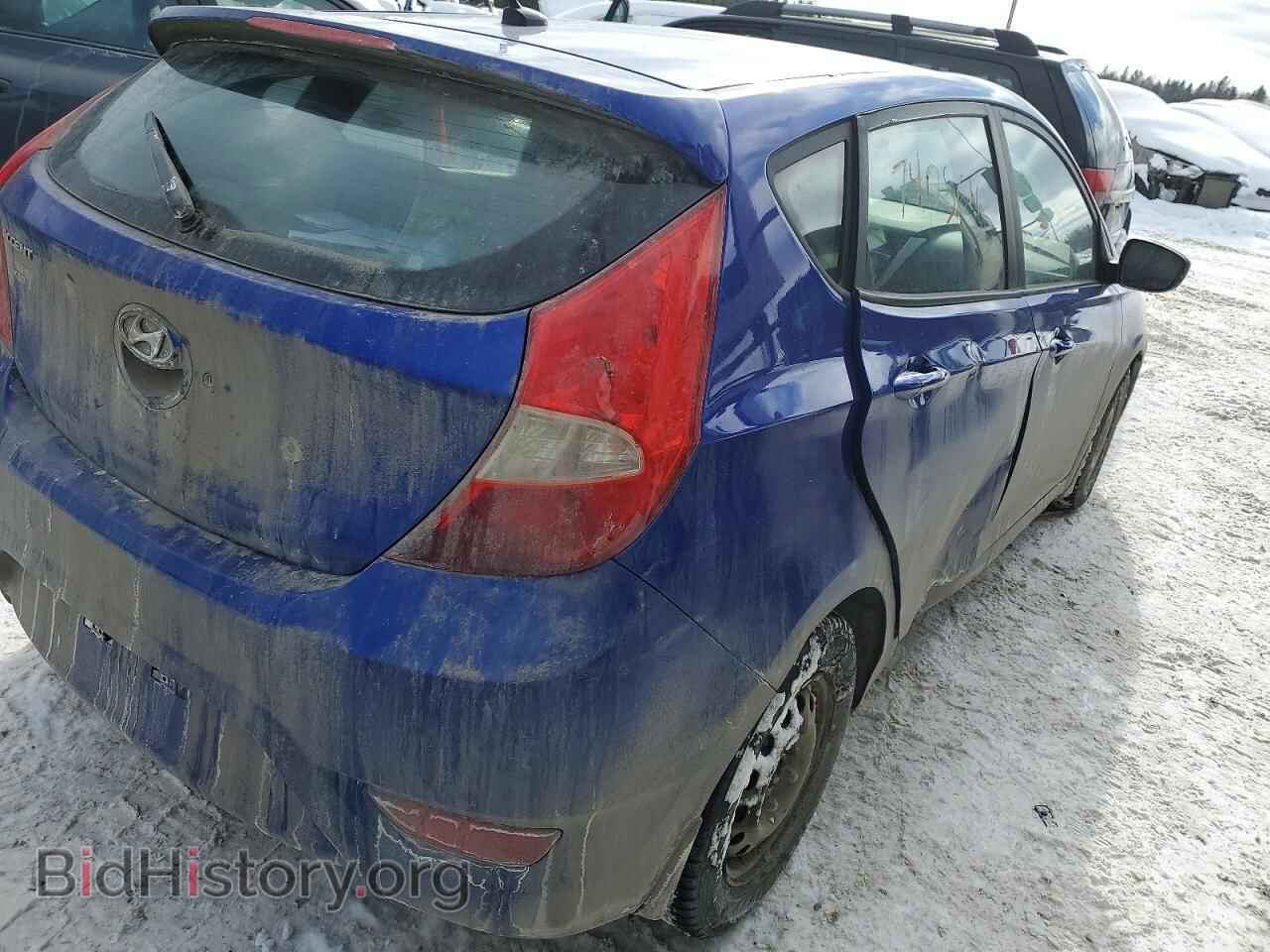 2013 HYUNDAI ACCENT - VIN: KMHCT5AE2DU130870 - Фото 3