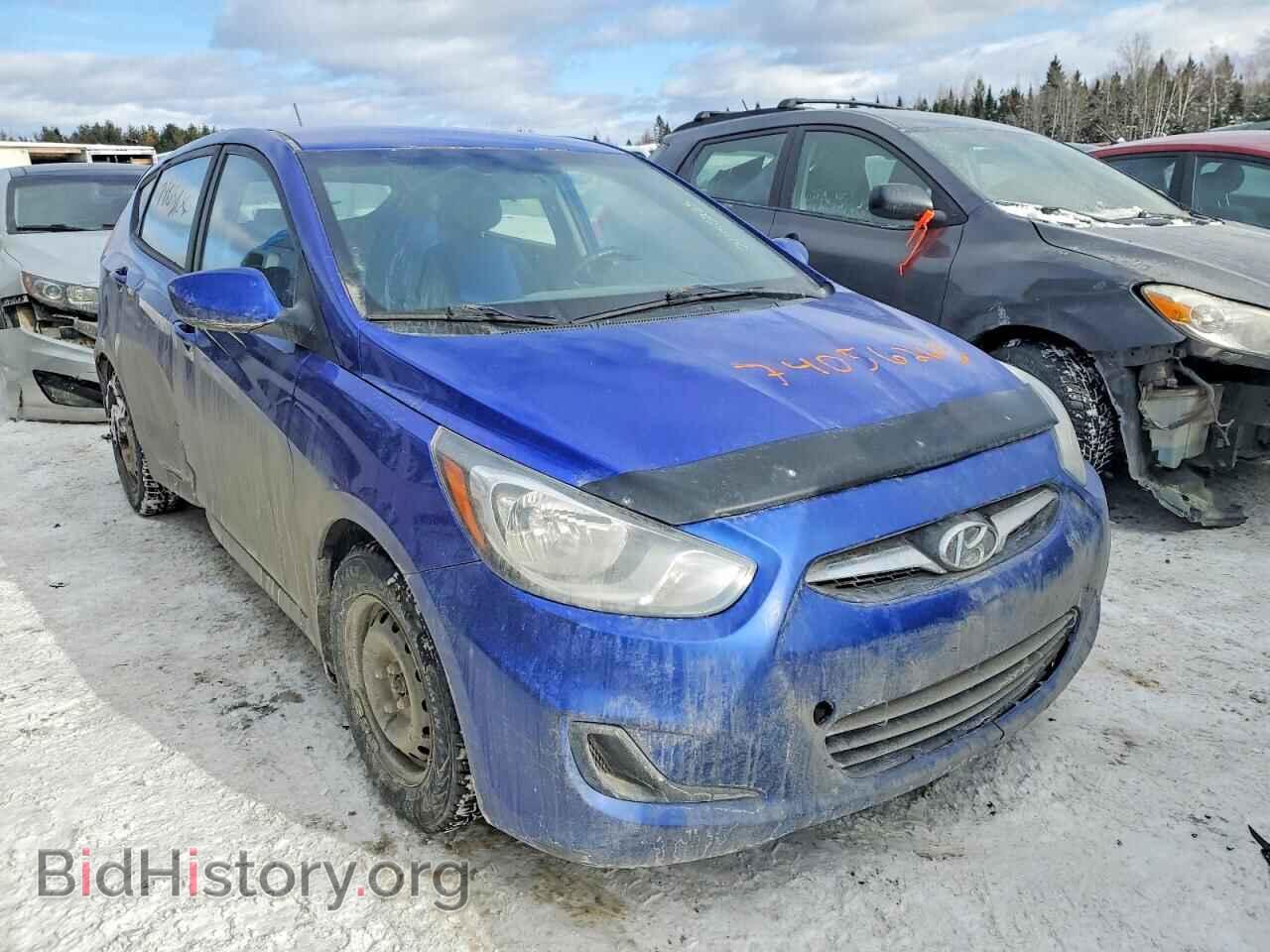 2013 HYUNDAI ACCENT - VIN: KMHCT5AE2DU130870 - Фото 4