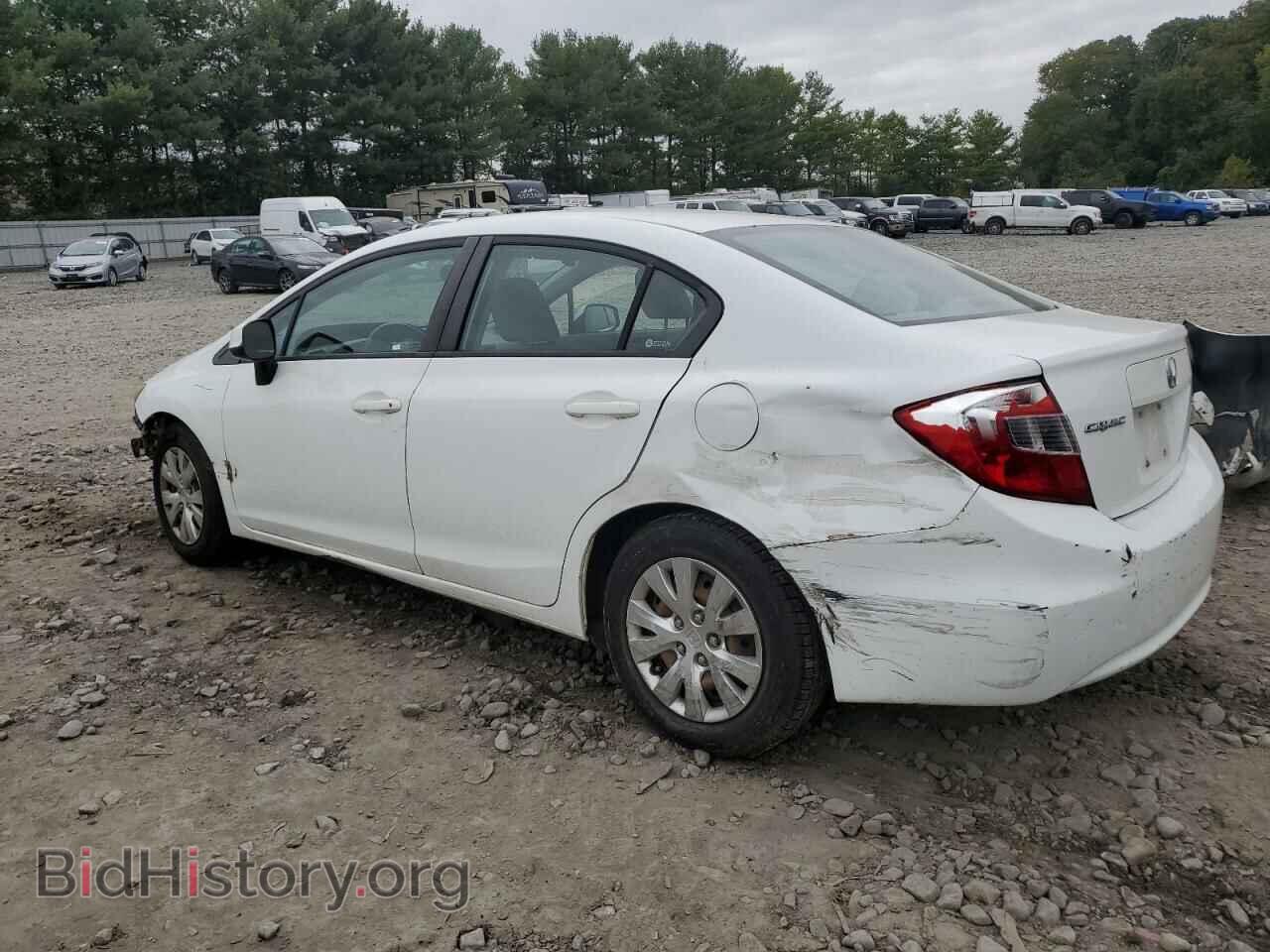 2012 HONDA CIVIC - VIN: 2HGFB2F52CH306234 - Фото 2