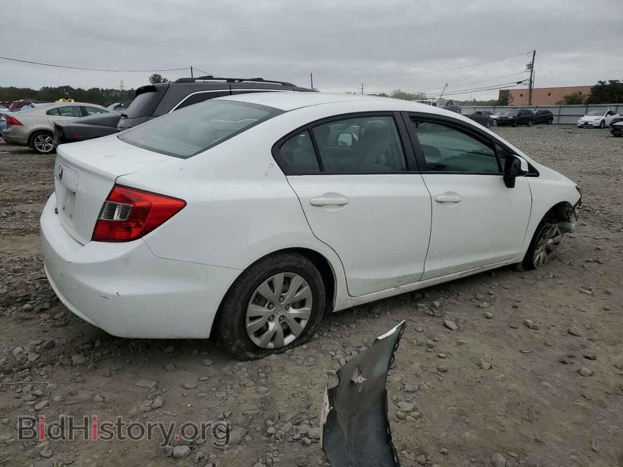 2012 HONDA CIVIC - VIN: 2HGFB2F52CH306234 - Фото 3