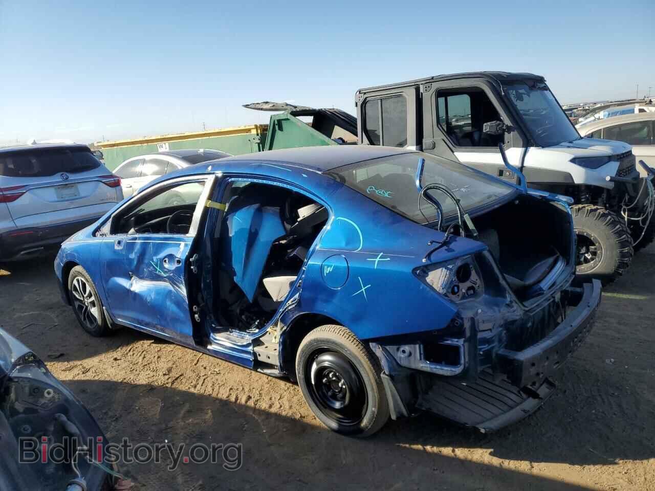 2015 HONDA CIVIC - VIN: 19XFB2F86FE042914 - Фото 2