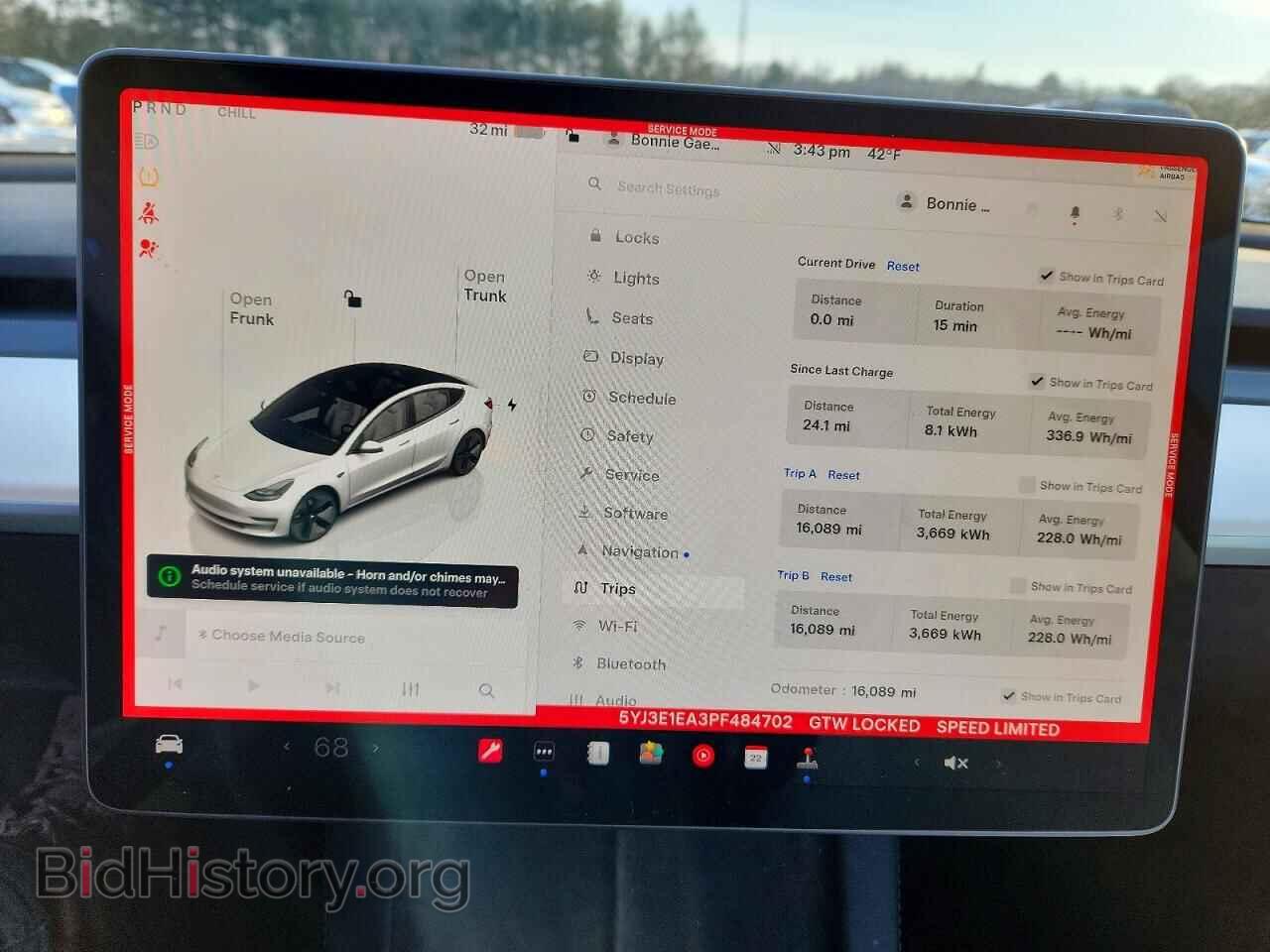 2023 TESLA MODEL 3 - VIN: 5YJ3E1EA3PF484702 - Фото 9
