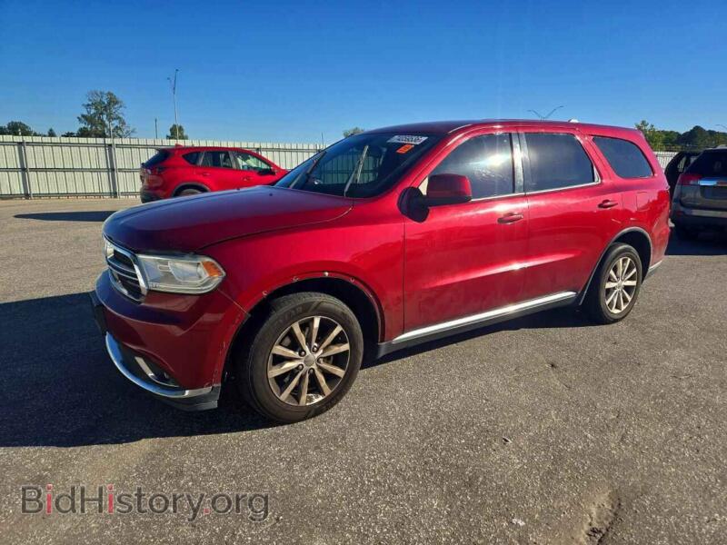 2015 Dodge DURANGO SXT (VIN 1C4RDHAG7FC201634) — photo 1 of 13, Copart, damage: front end