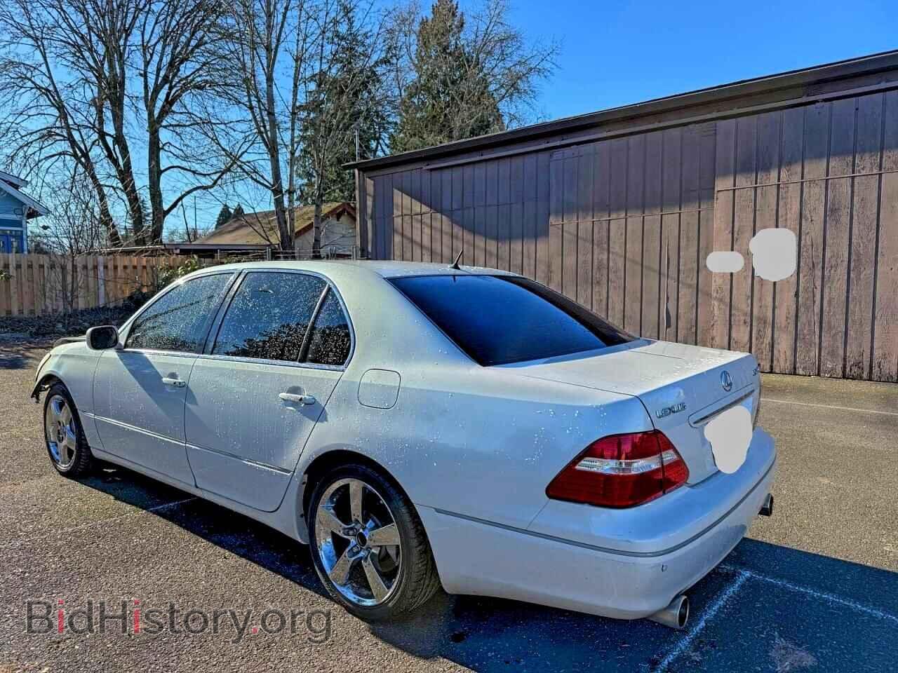 2005 LEXUS LS430 - VIN: JTHBN36F055028638 - Фото 3