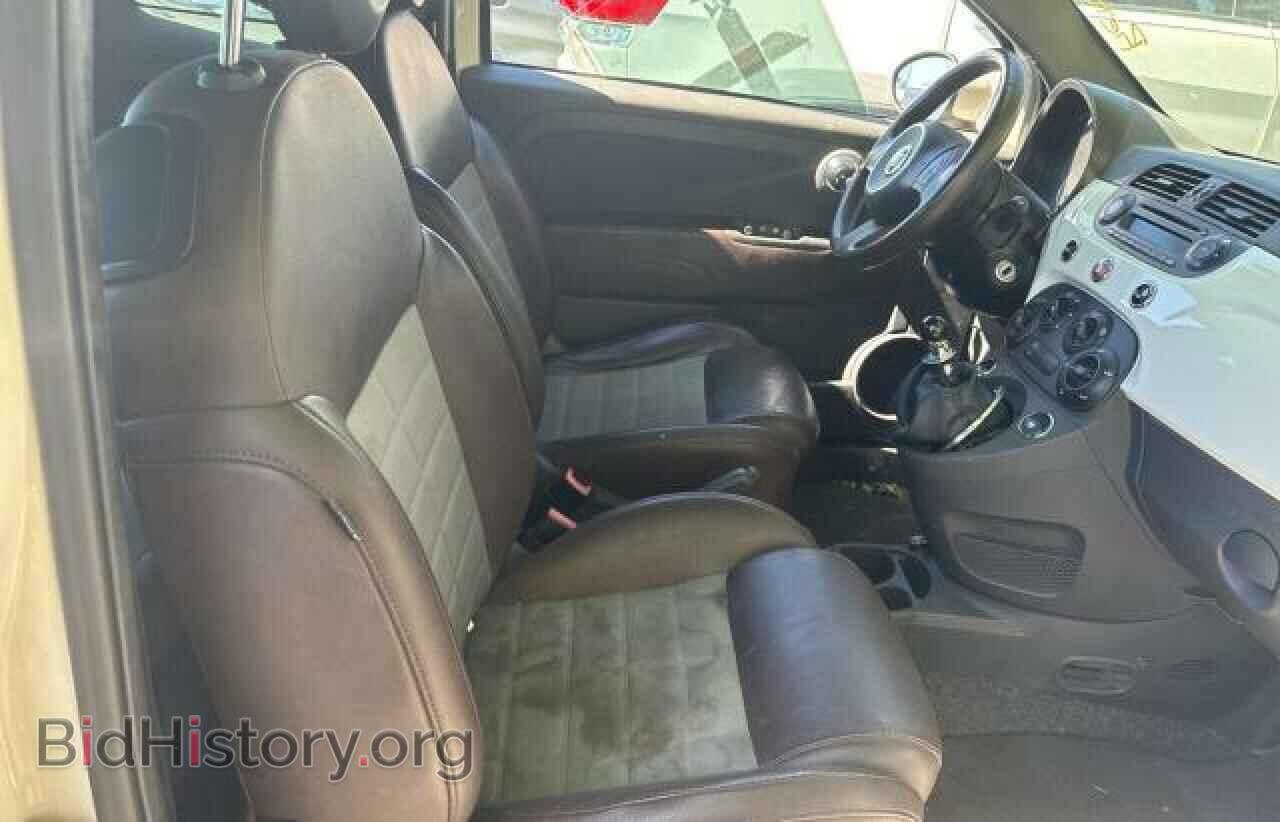 2012 FIAT 500 - VIN: 3C3CFFBR1CT321857 - Фото 5