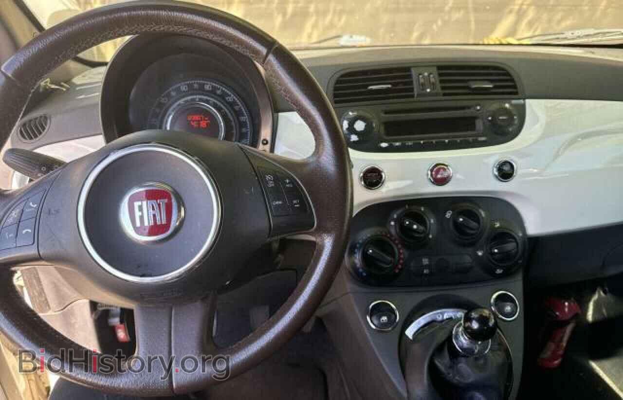 2012 FIAT 500 - VIN: 3C3CFFBR1CT321857 - Фото 9