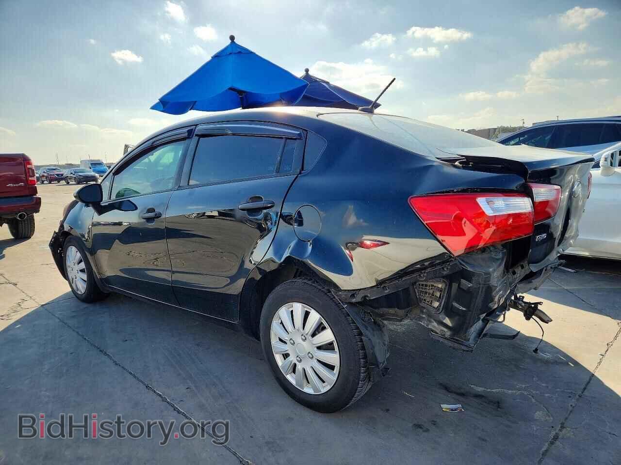 2013 KIA RIO - VIN: KNADM4A30D6200544 - Фото 2