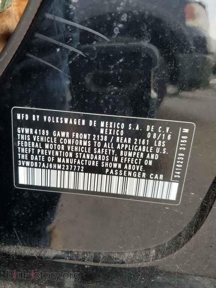2017 VOLKSWAGEN JETTA - VIN: 3VWDB7AJ6HM237772 - Фото 12