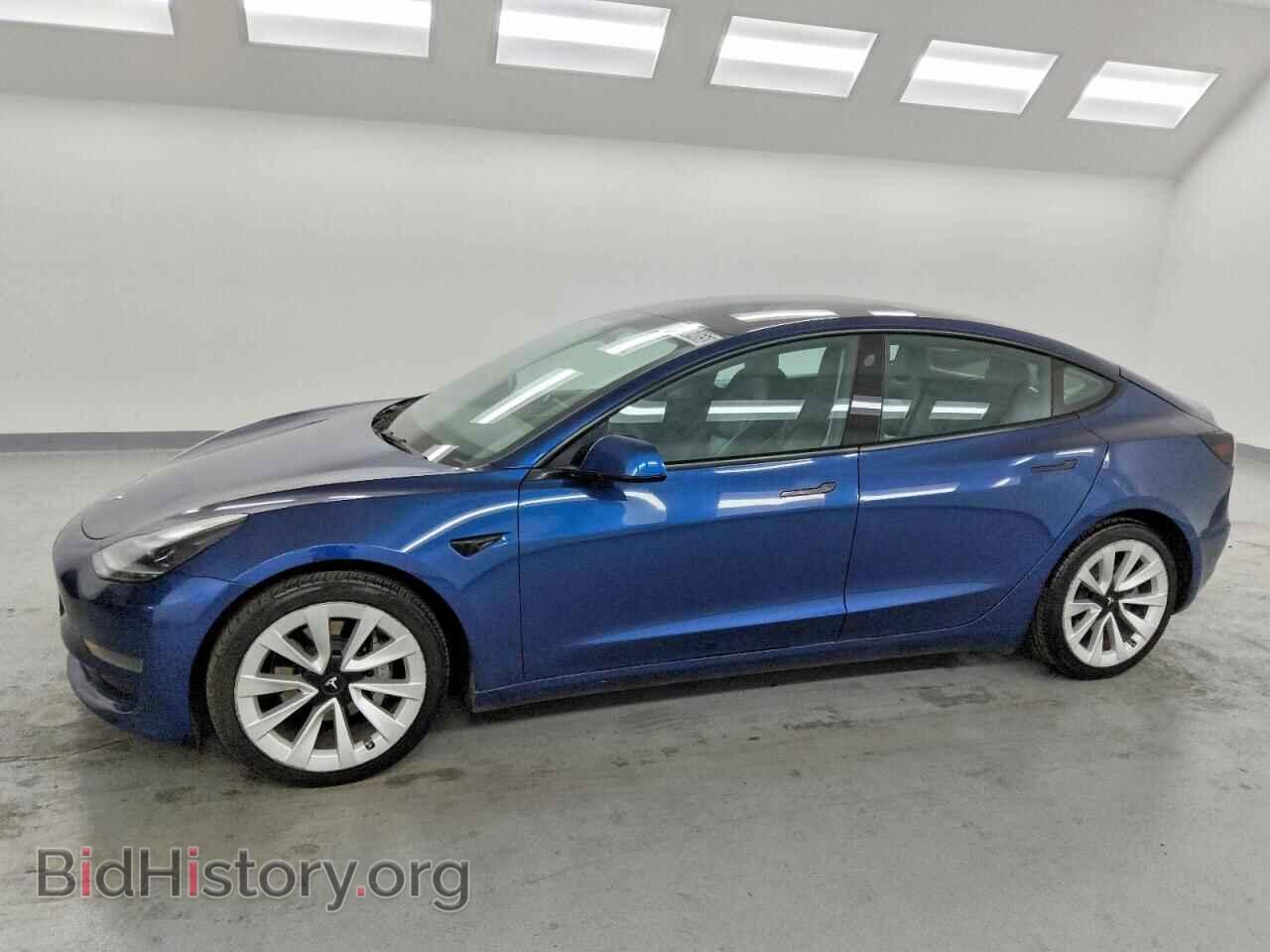Photo 5YJ3E1EA2NF143207 - TESLA MODEL 3 2022