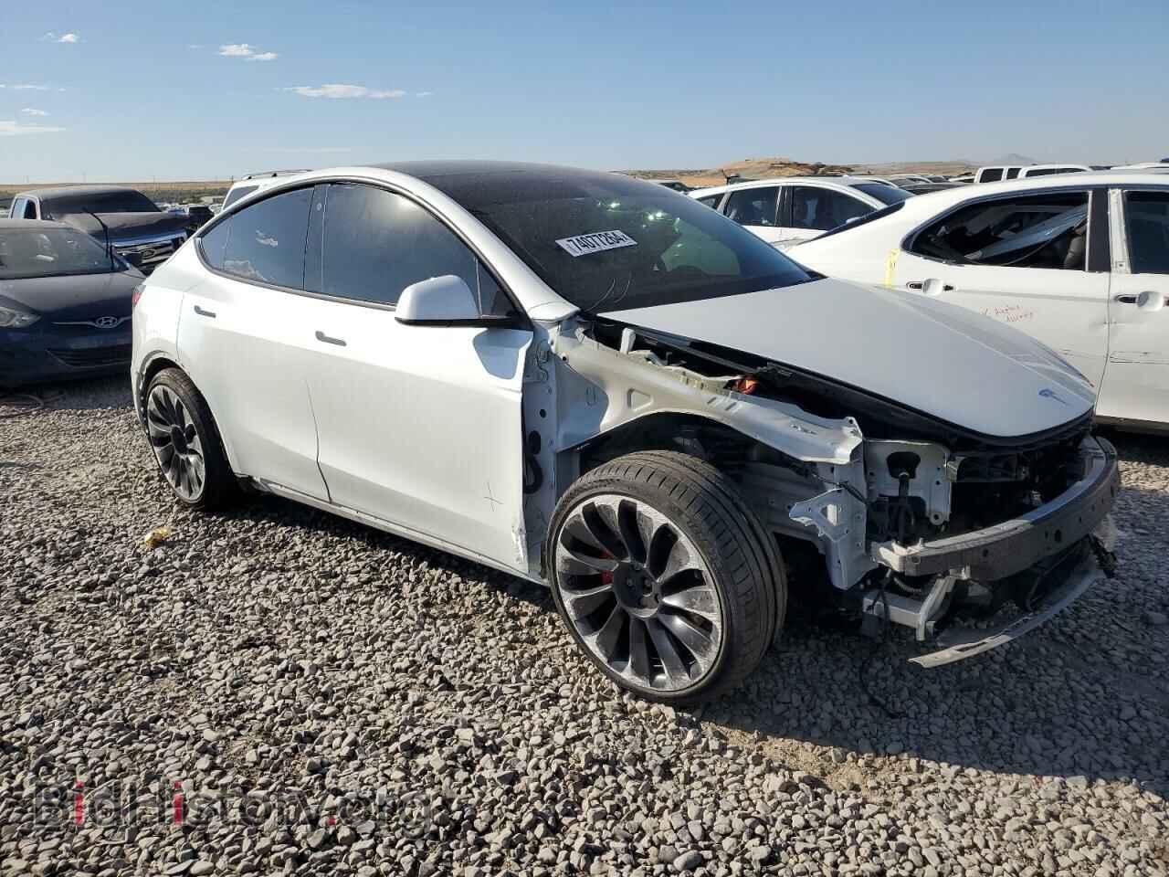 2021 TESLA MODEL Y - VIN: 5YJYGDEF2MF072196 - Photo 4