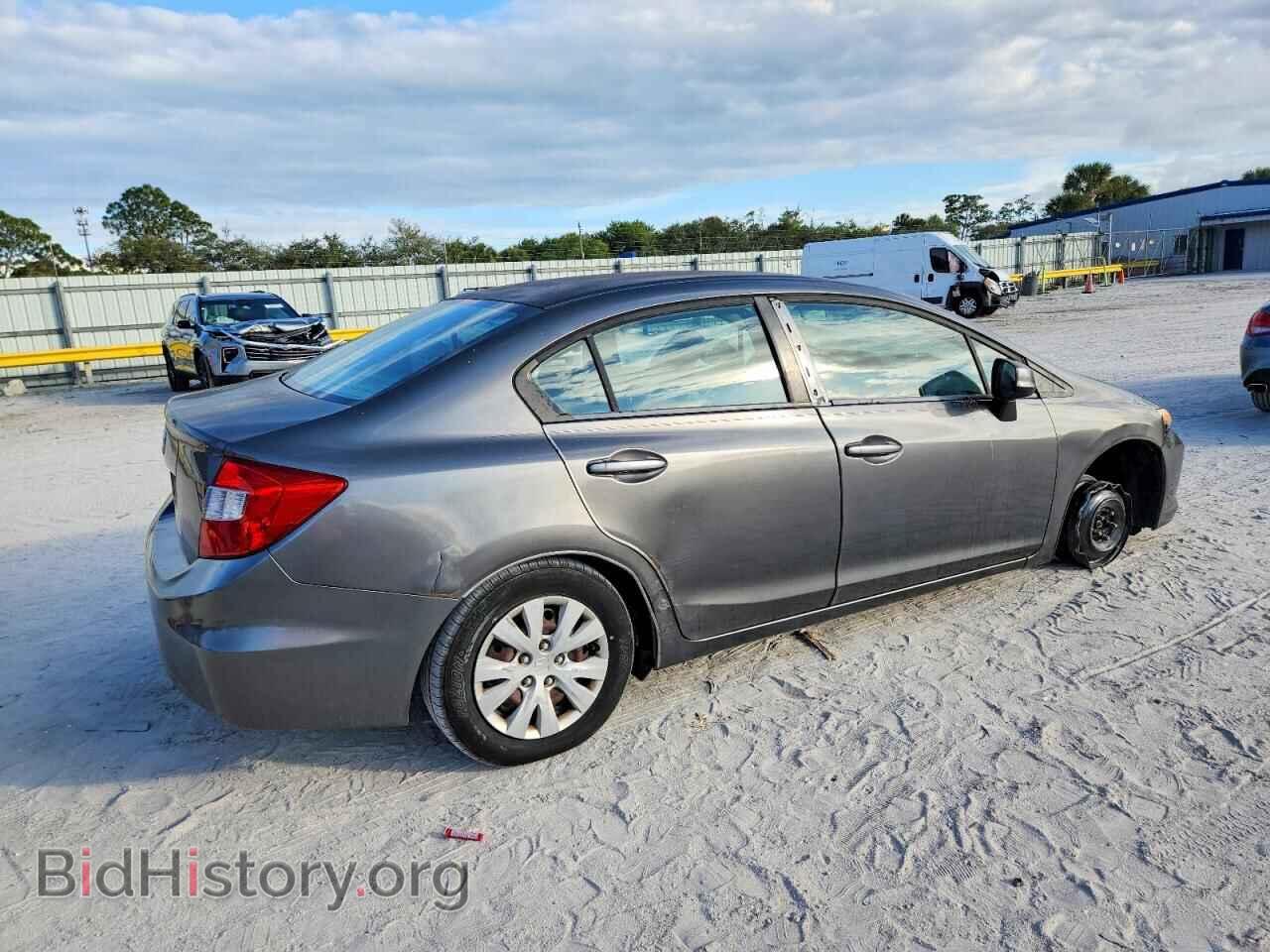 2012 HONDA CIVIC - VIN: 2HGFB2F55CH319673 - Фото 3