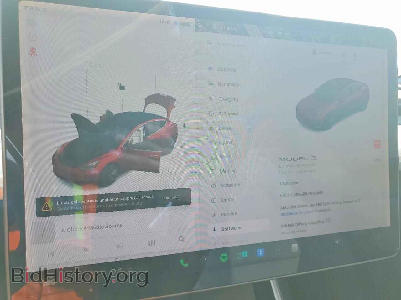 2020 TESLA MODEL 3 - VIN: 5YJ3E1EB9LF606854 - Photo 9