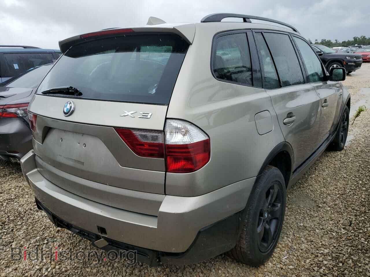 2007 BMW X3 - VIN: WBXPC93417WF15174 - Фото 3