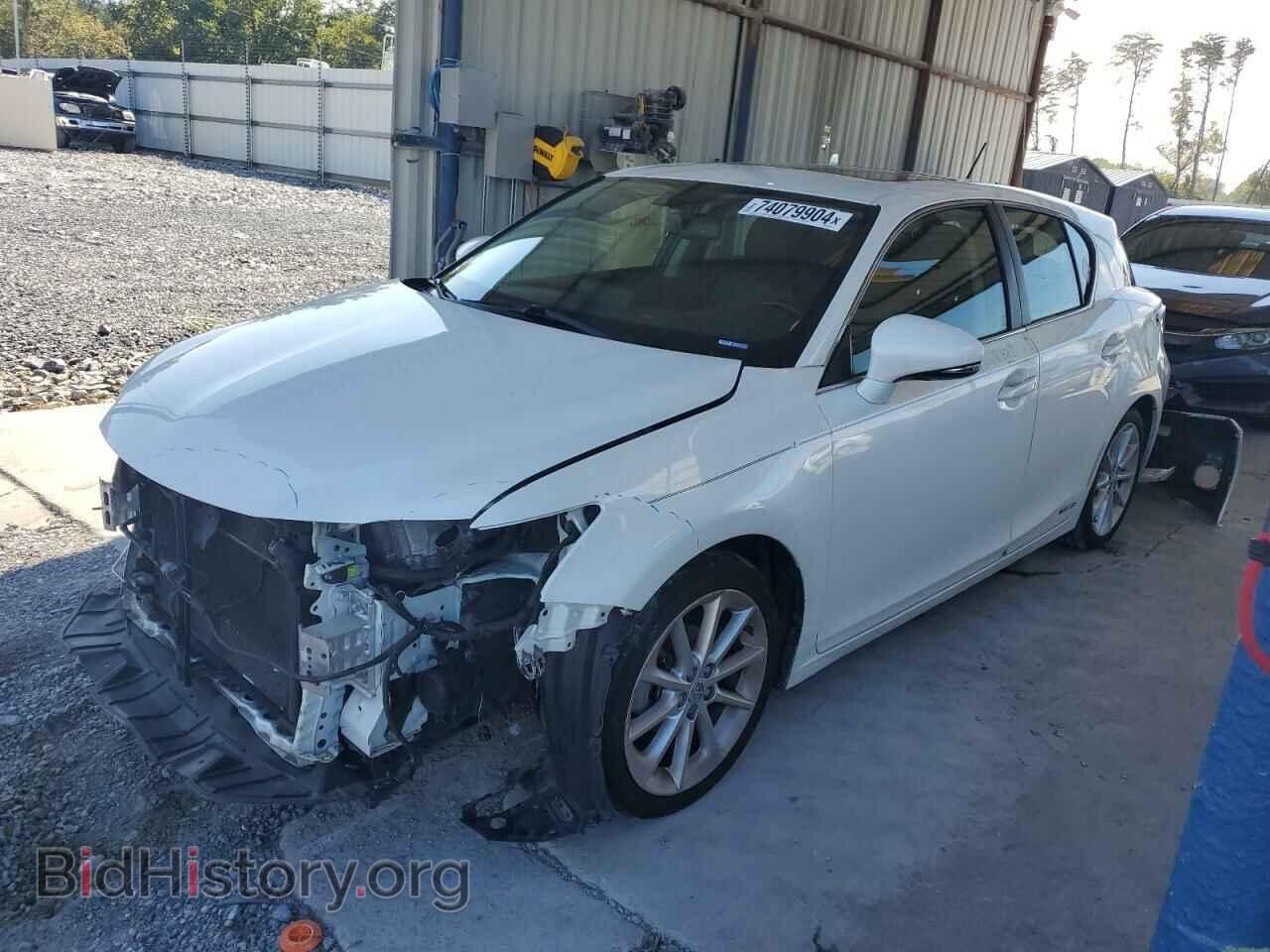 Photo JTHKD5BH3C2067678 - LEXUS CT 200 2012