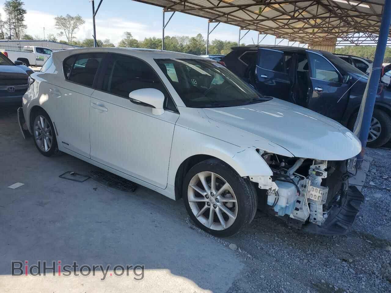 2012 LEXUS CT 200 - VIN: JTHKD5BH3C2067678 - Фото 4