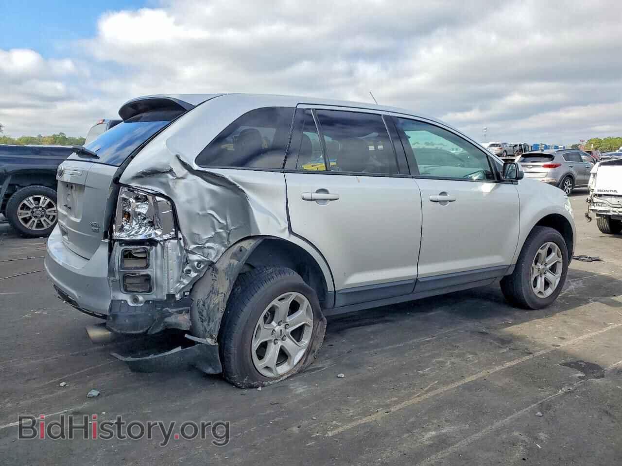 2014 FORD EDGE - VIN: 2FMDK4JC2EBB64704 - Фото 3