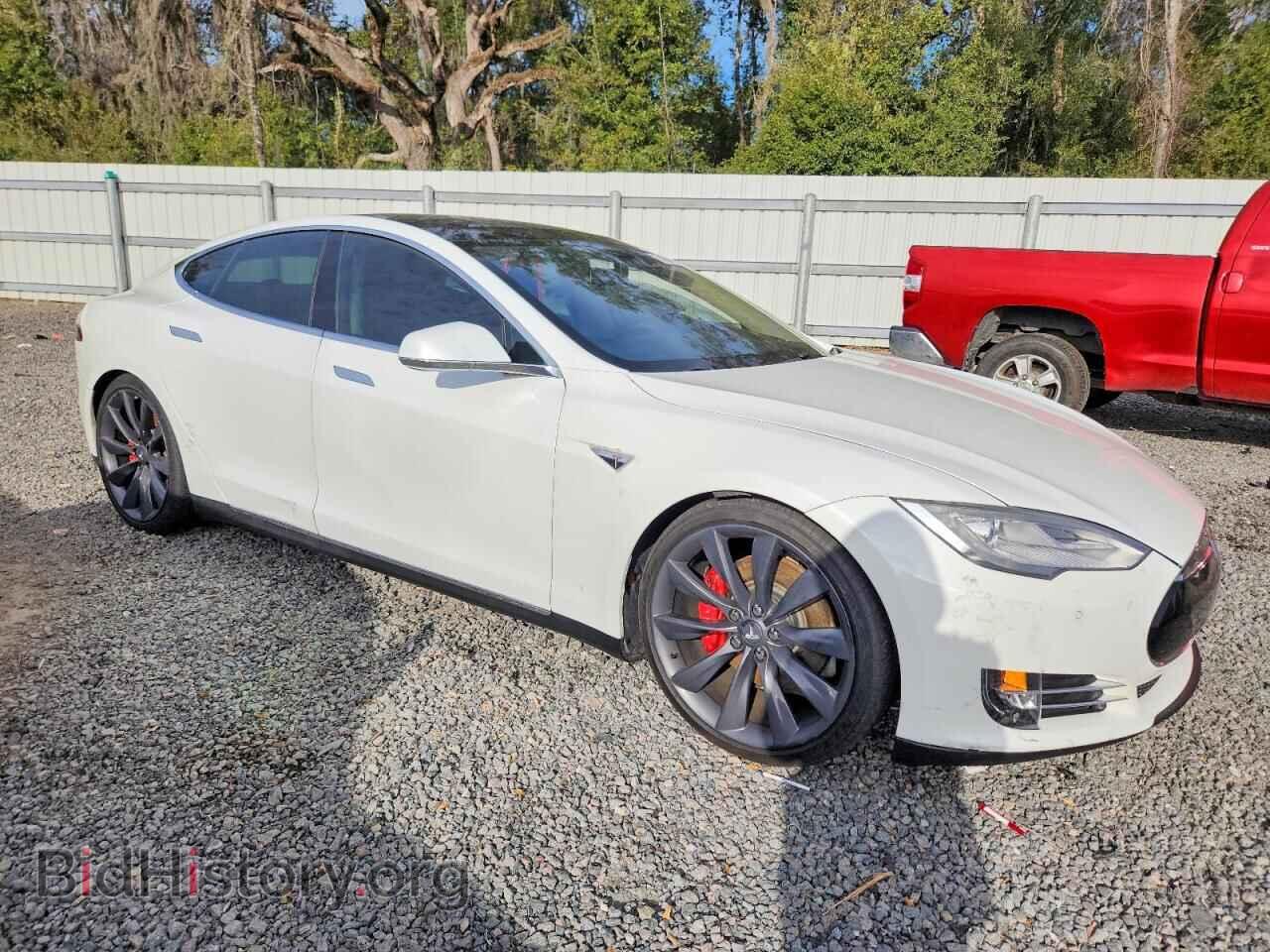 2014 TESLA MODEL S - VIN: 5YJSA1H19EFP38283 - Фото 4